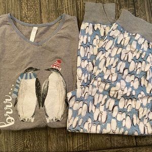 Lane Bryant Cacique long sleeve pajama set